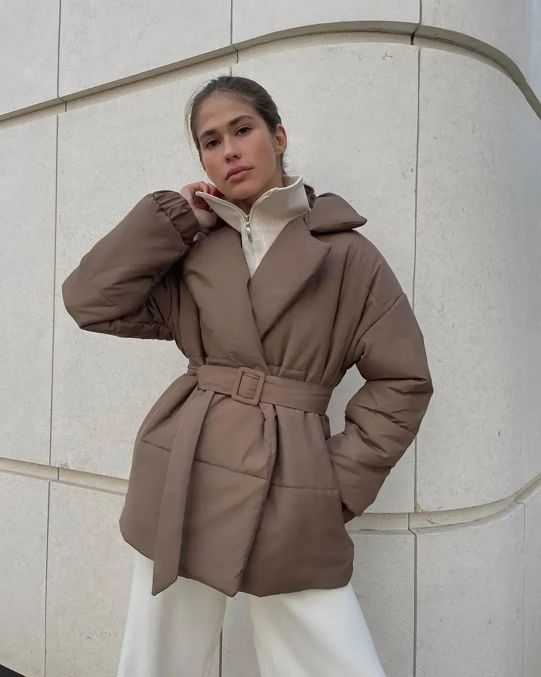 Doudoune Femme Élégamment Cintrée