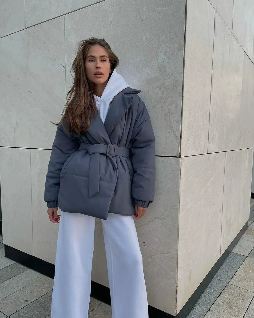 Doudoune Femme Élégamment Cintrée