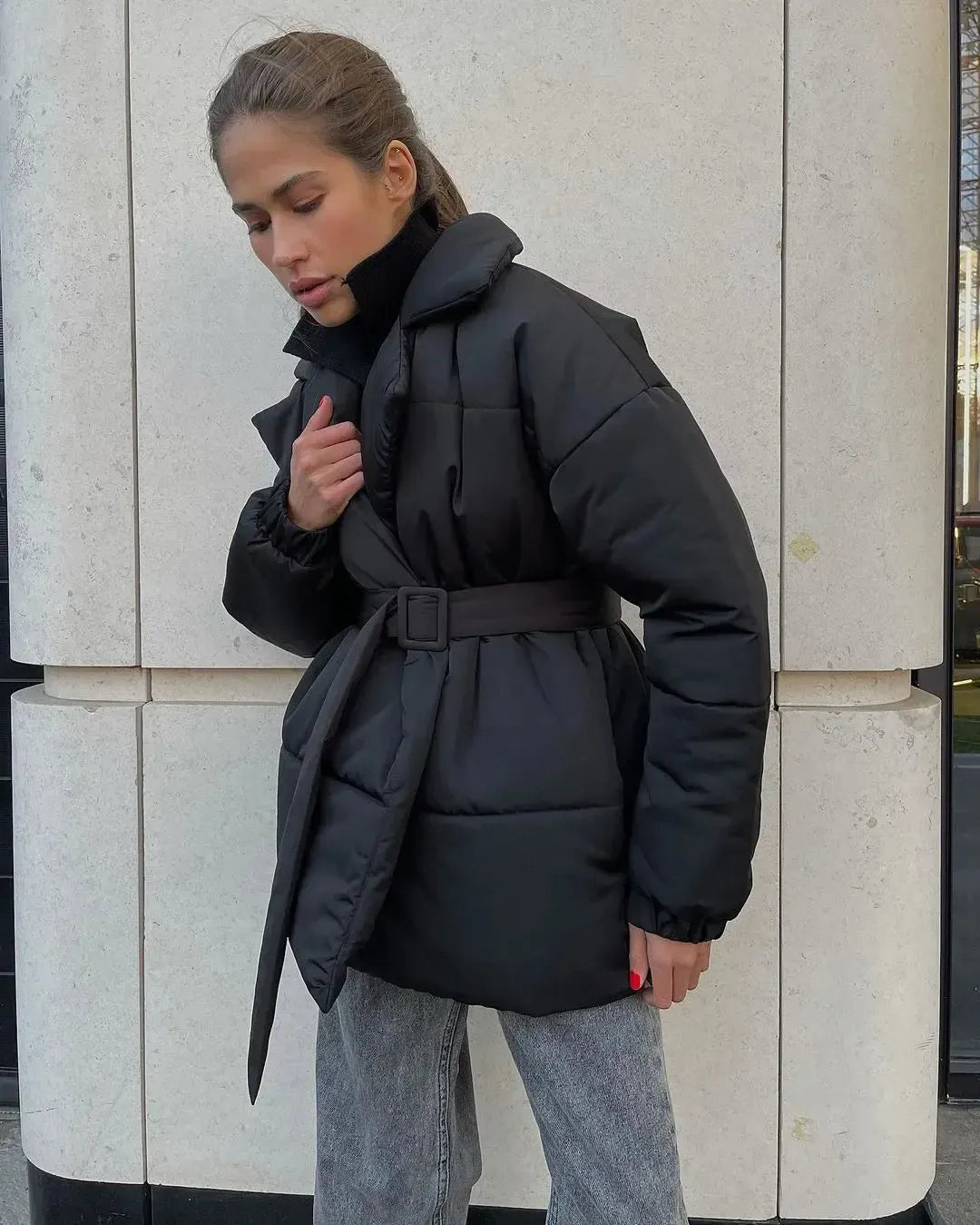 Doudoune Femme Élégamment Cintrée
