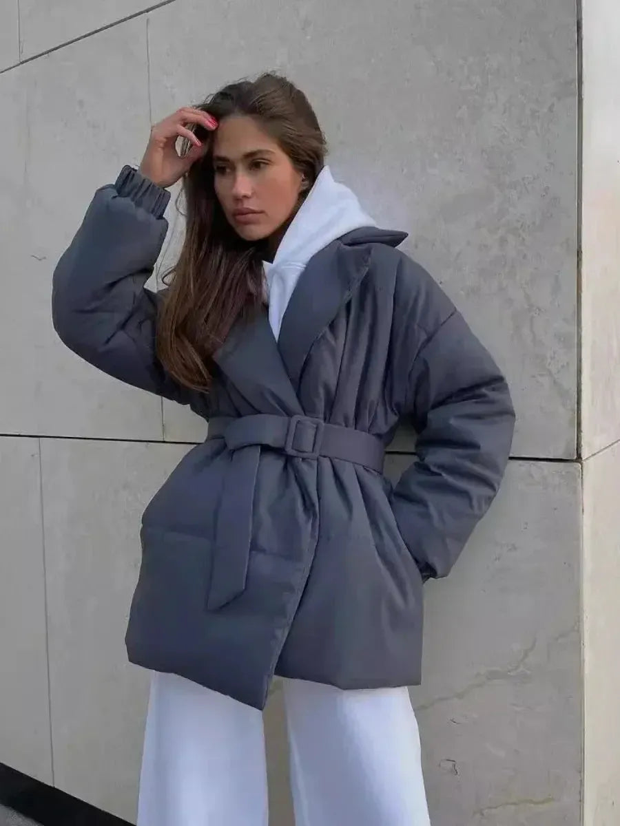 Doudoune Femme Élégamment Cintrée