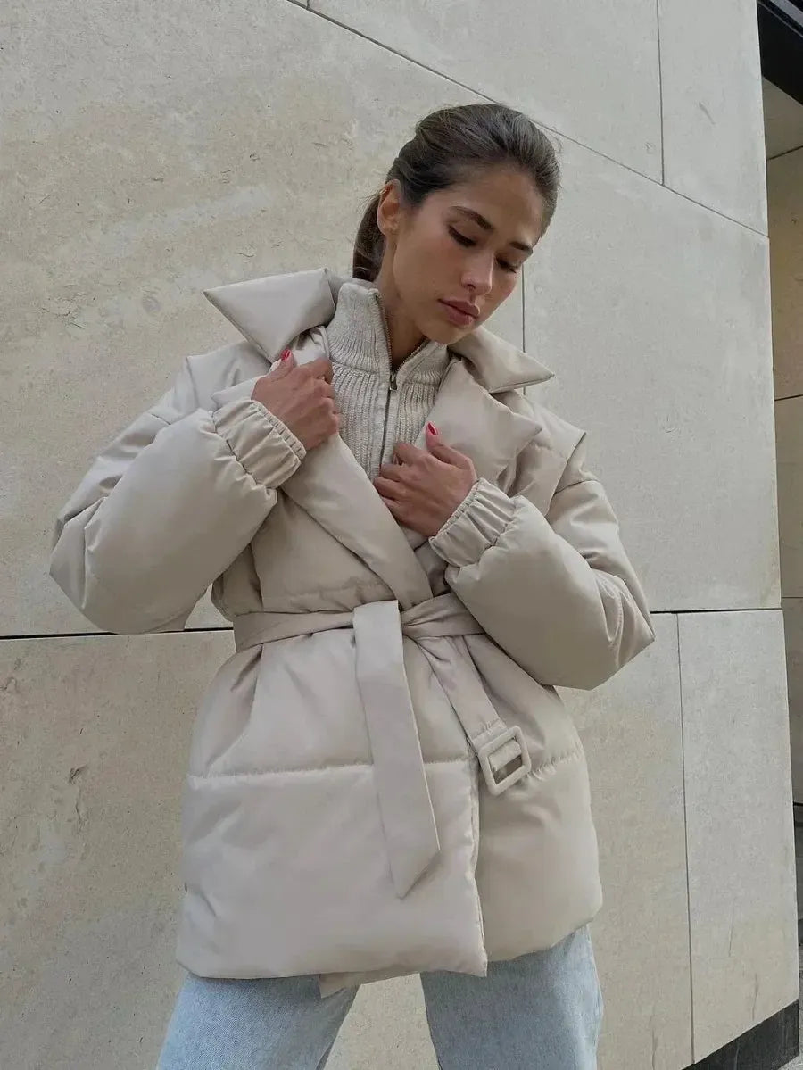 Doudoune Femme Élégamment Cintrée