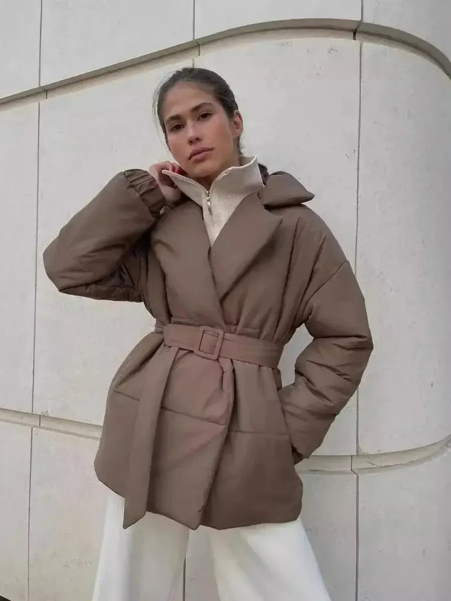Doudoune Femme Élégamment Cintrée