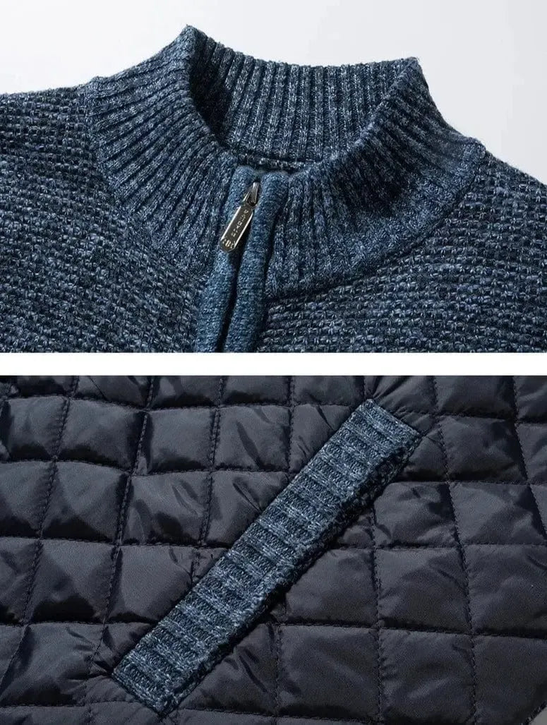Gilet Marine Élégance Homme