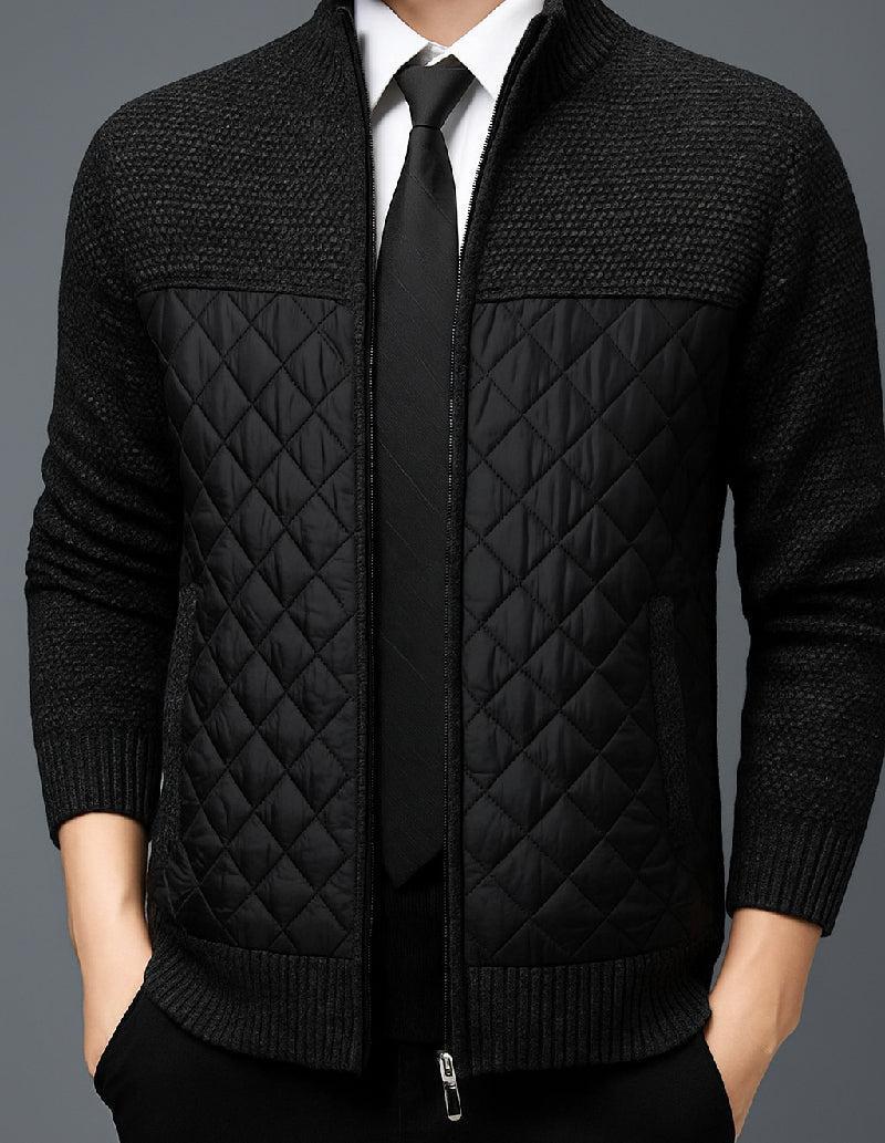 Gilet Masculin Noir Élégant