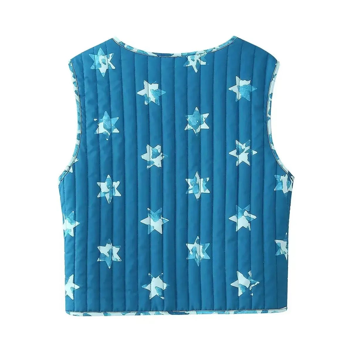 Gilet Matelassé Réversible Sans Manche Élégance