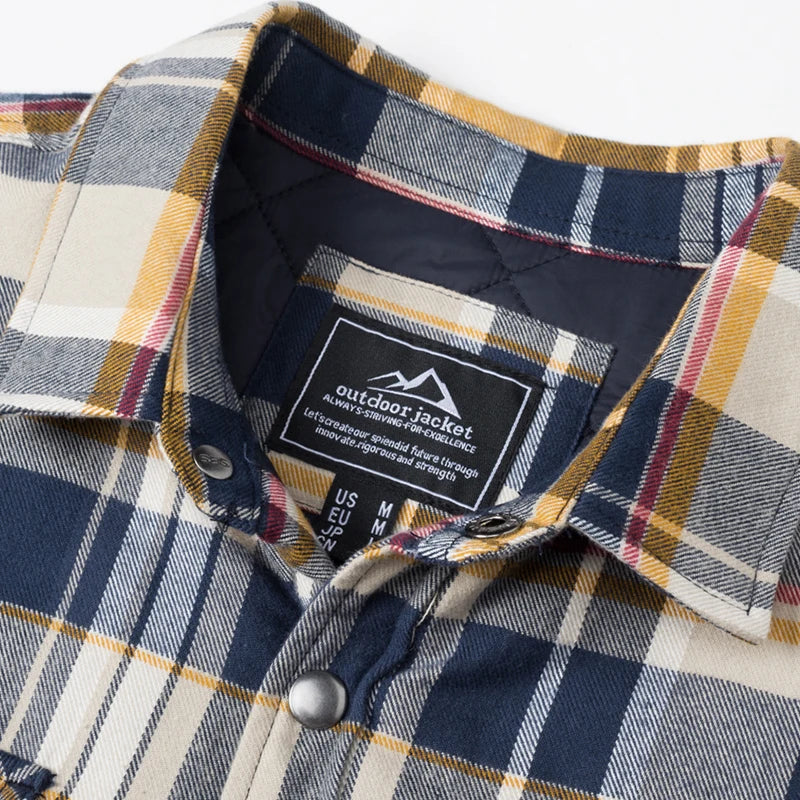 Chemise Matelassée Élégance Homme