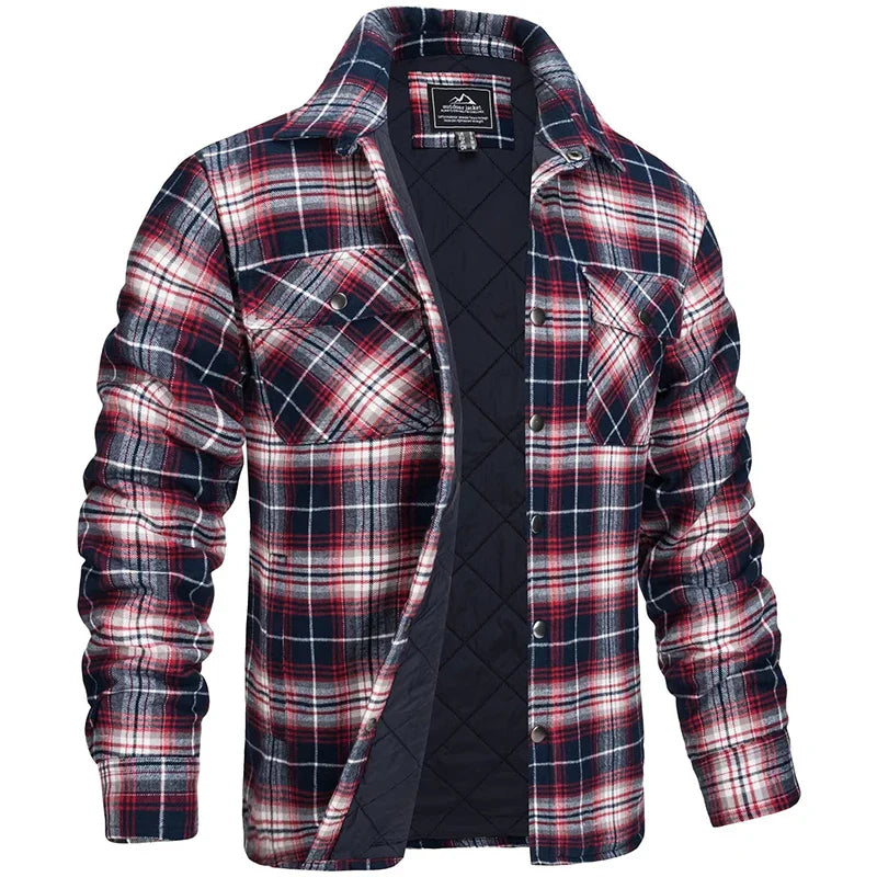 Chemise Matelassée Élégance Homme