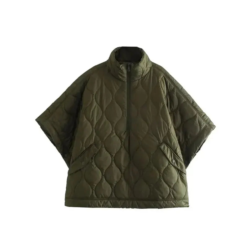 Poncho Matelassé Élégance