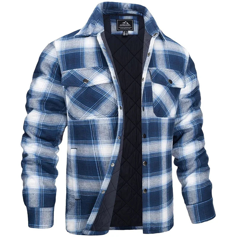 Chemise Matelassée Élégance Homme