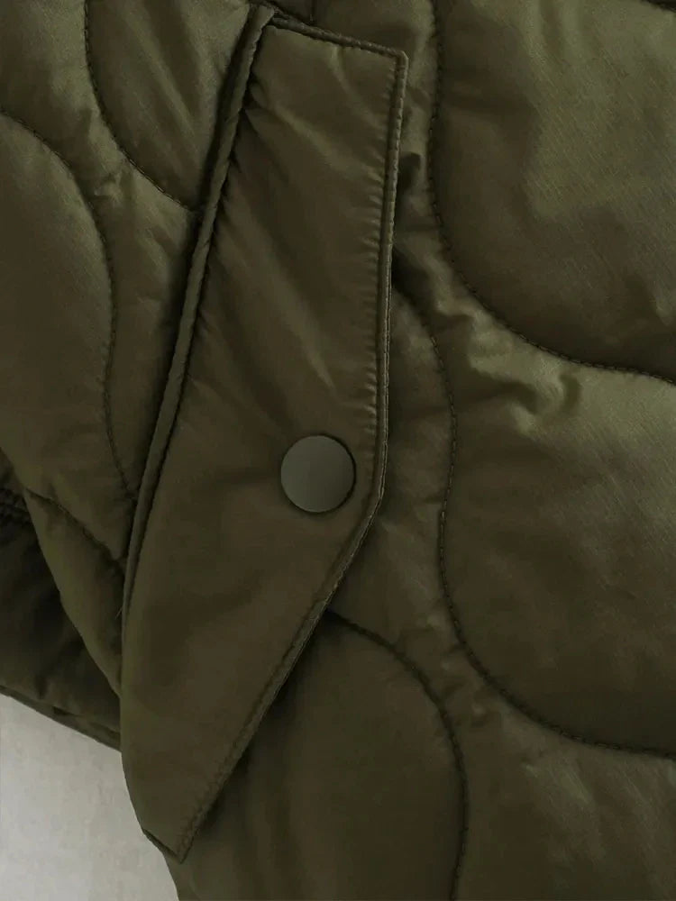 Poncho Matelassé Élégance