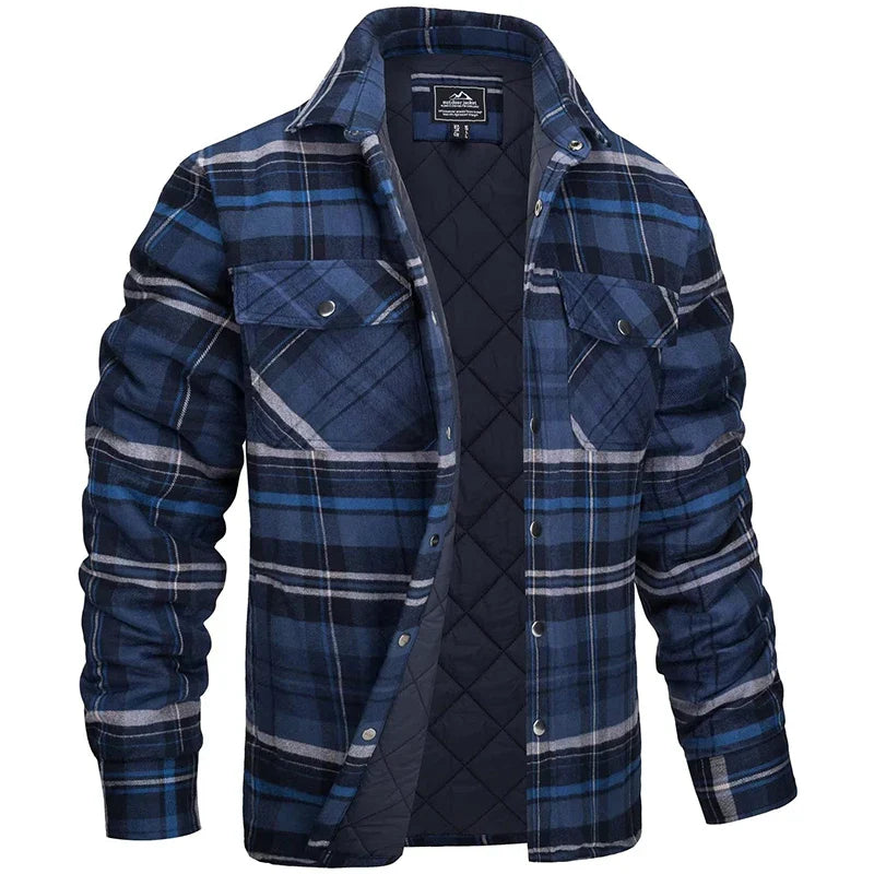 Chemise Matelassée Élégance Homme