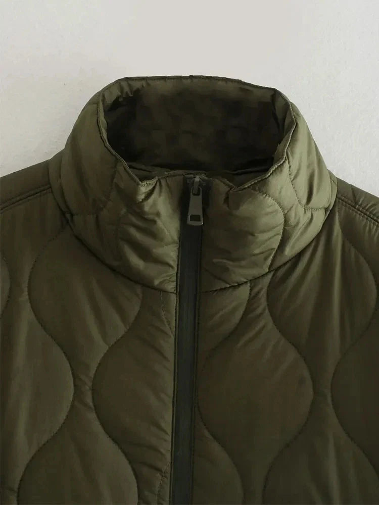 Poncho Matelassé Élégance