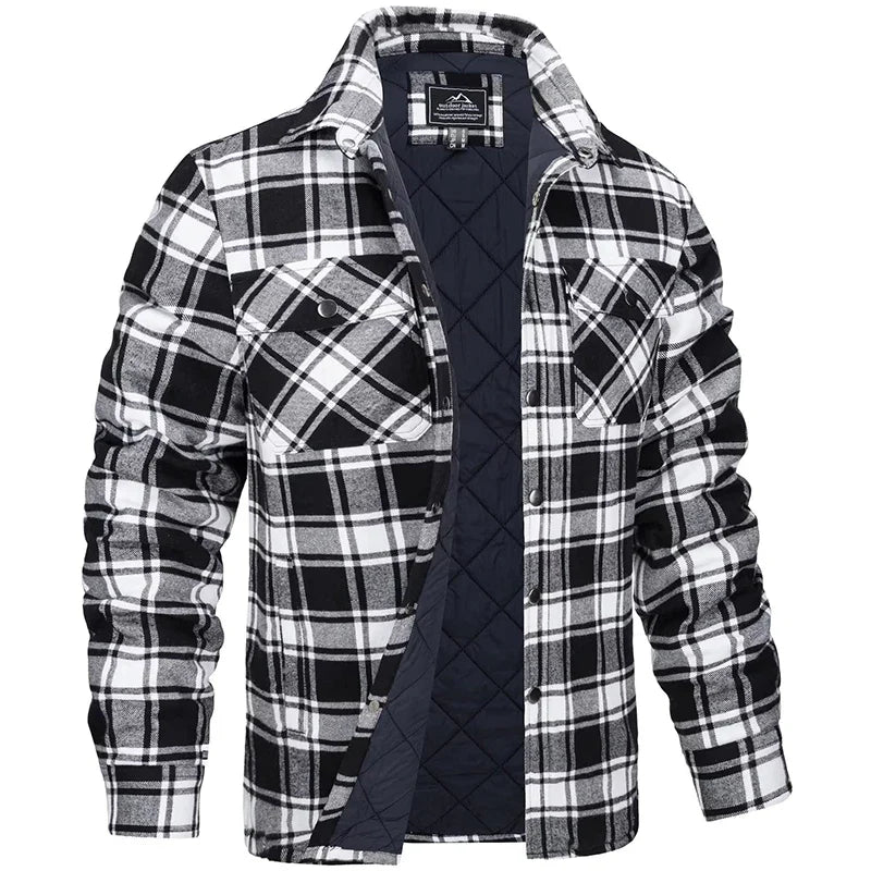 Chemise Matelassée Élégance Homme