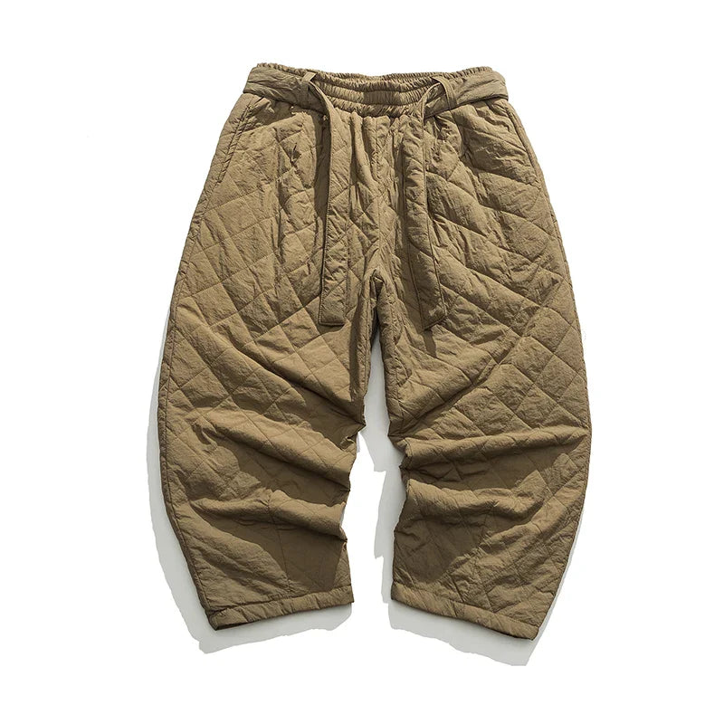 Pantalon Matelassé Homme Élégance Active