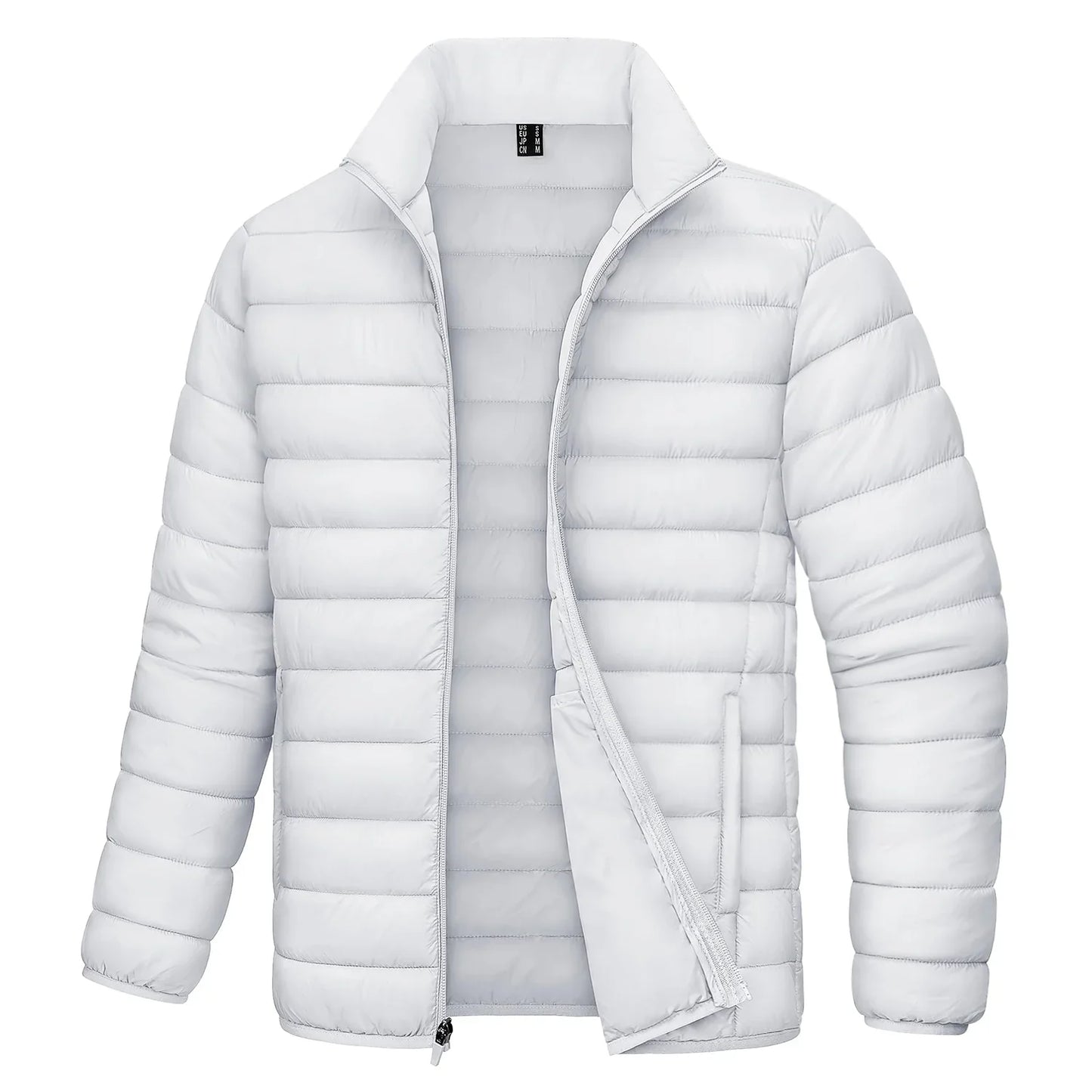 Veste matelassée homme blanche élégance