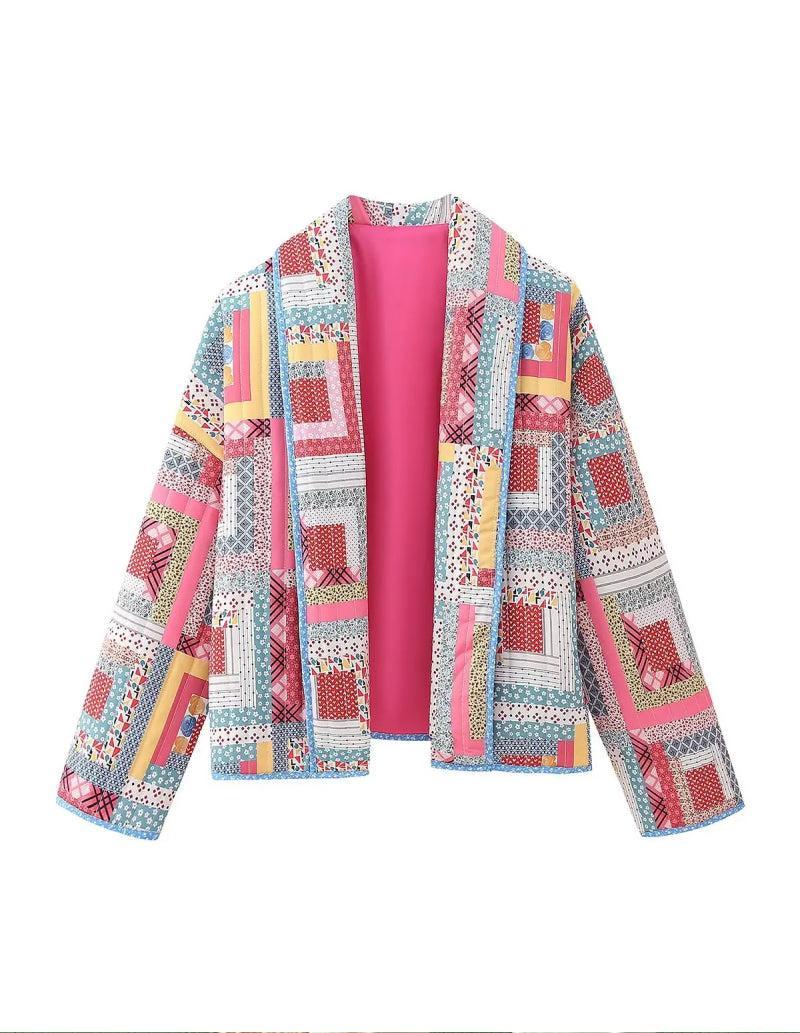 Veste matelassée au style indien
