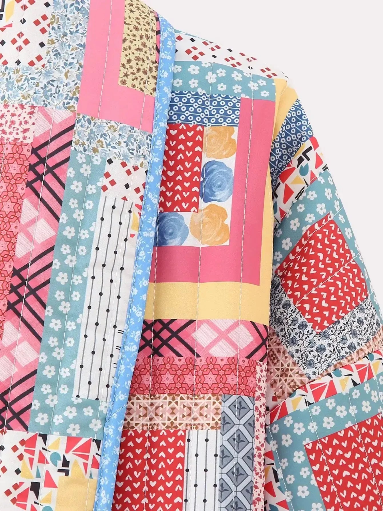 Veste matelassée au style indien