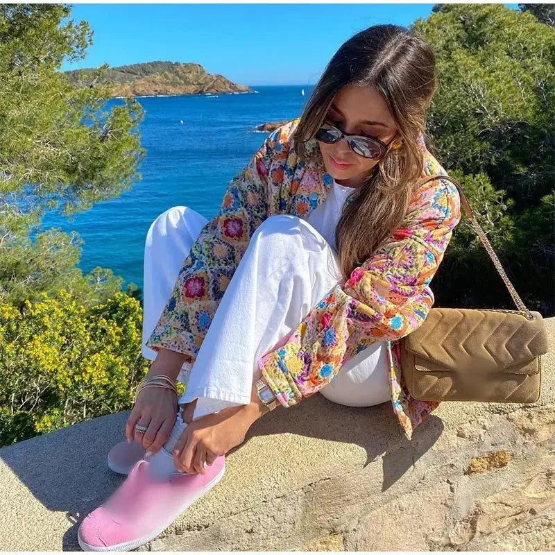 Veste Matelassée Chic en Couleurs