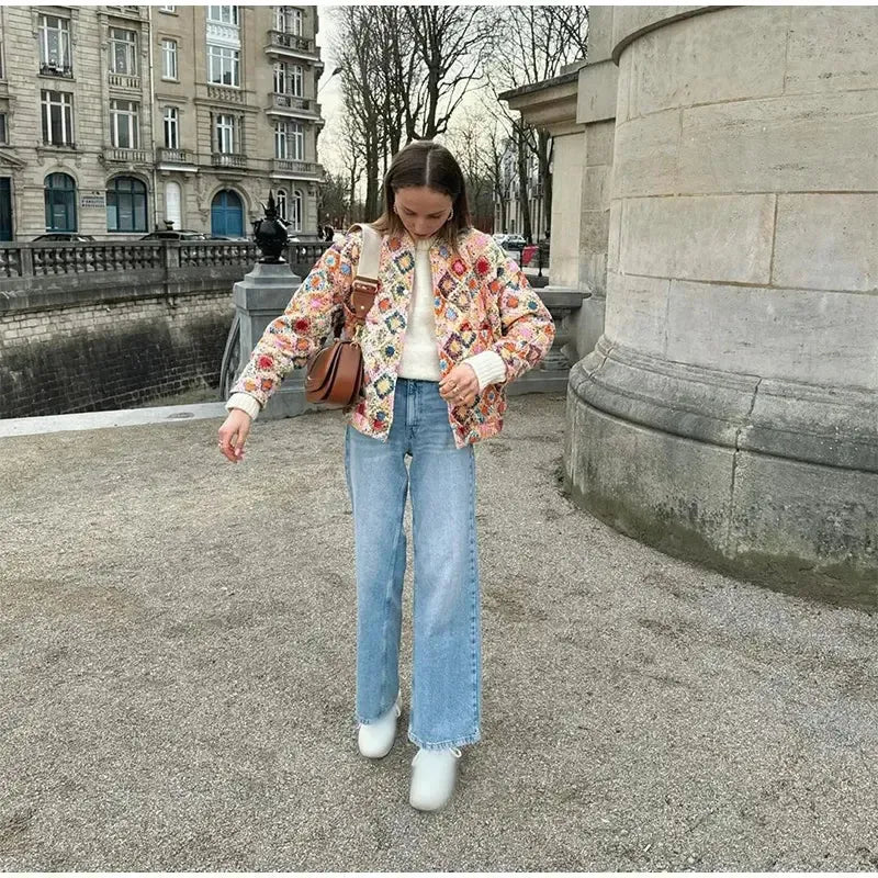 Veste Matelassée Chic en Couleurs