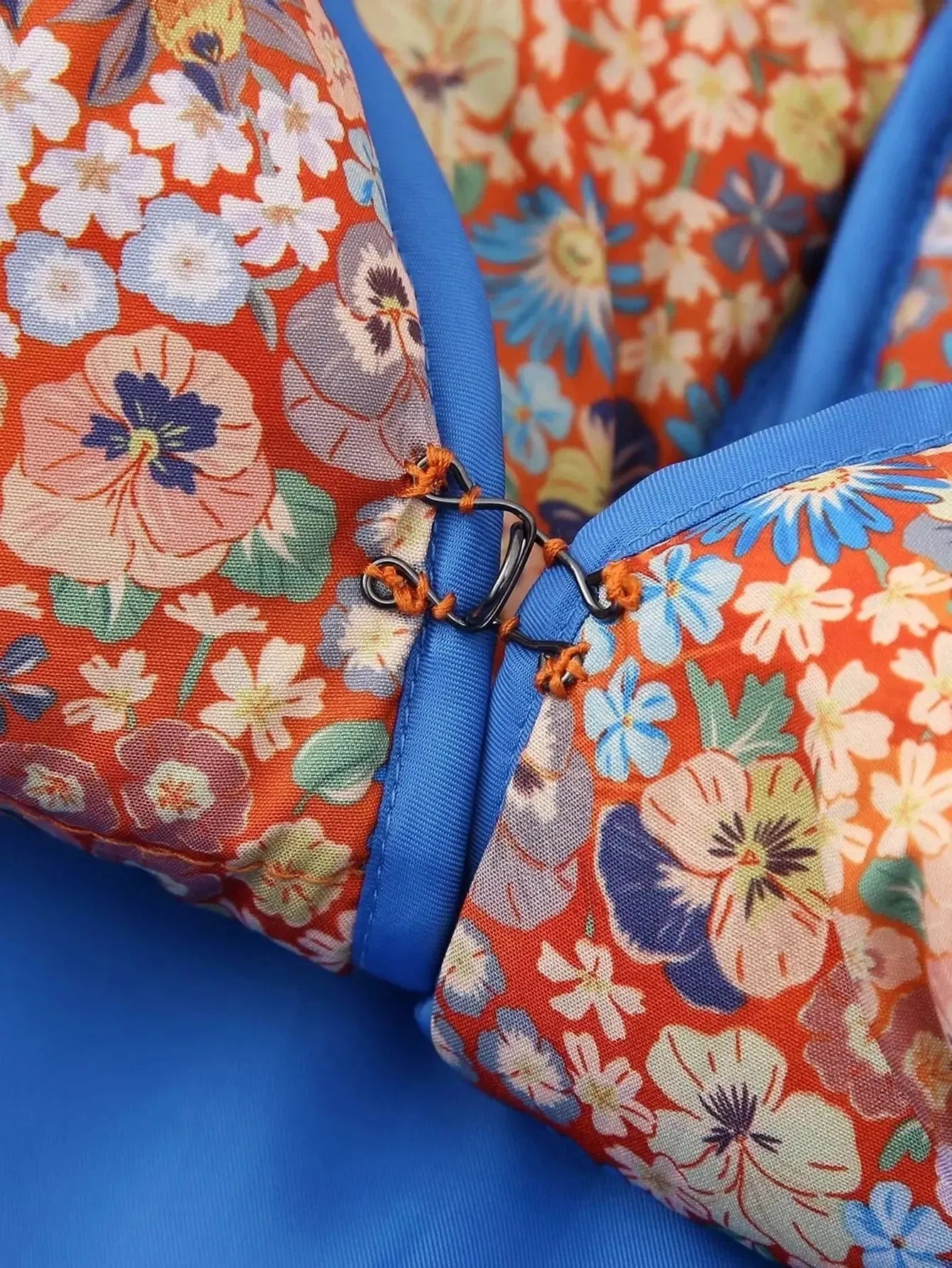 Veste Matelassée Couture Imprimée