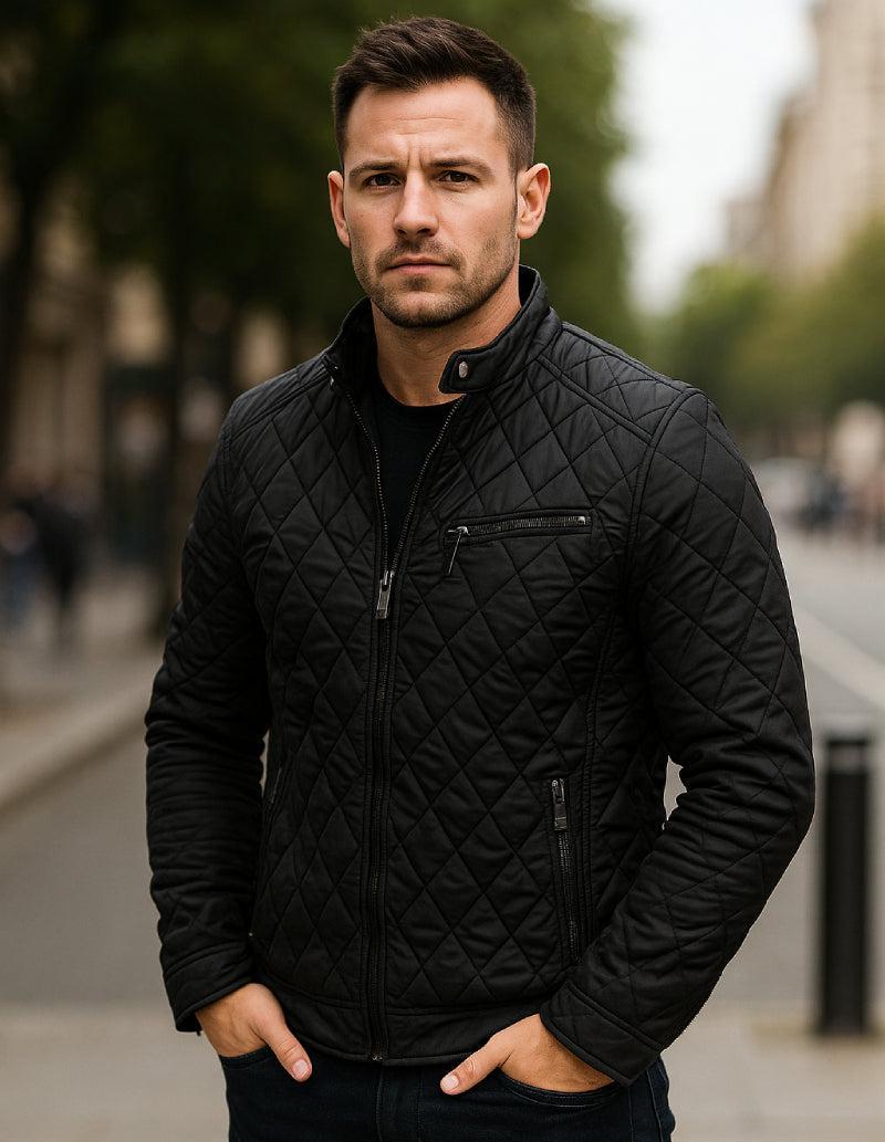 Veste Matelassée Élégance Homme