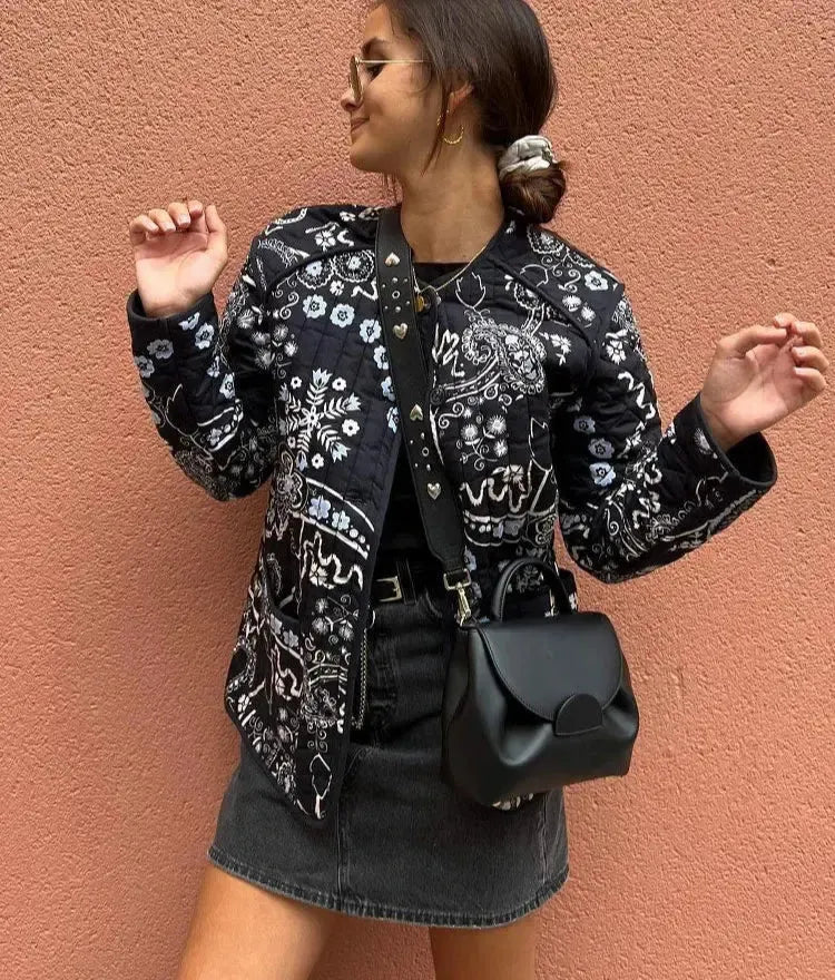 Veste Matelassée Chic Émotionnelle