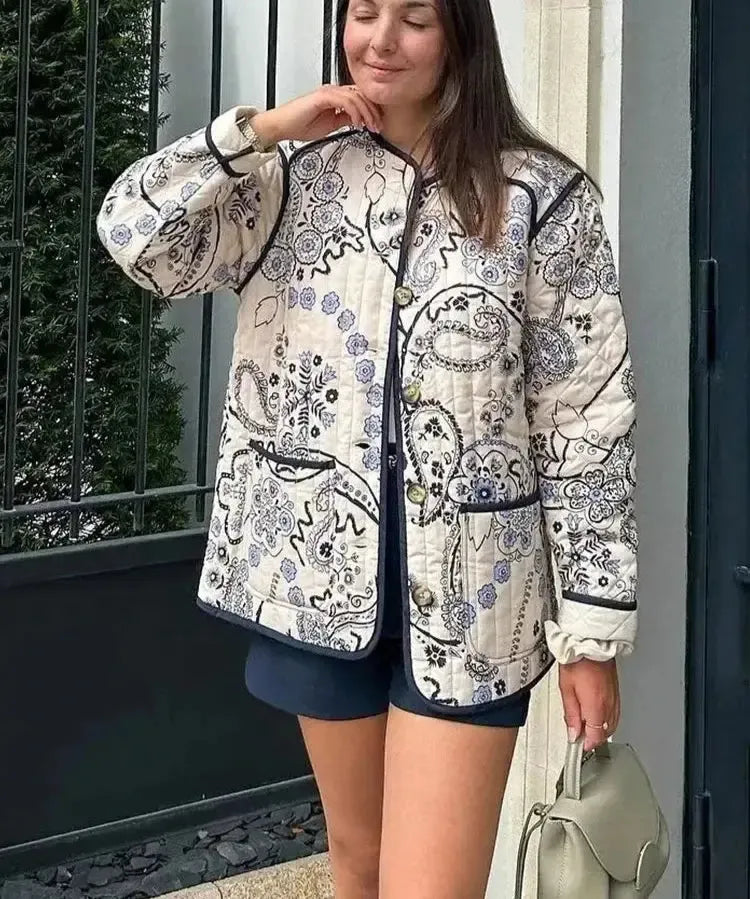 Veste Matelassée Chic Émotionnelle