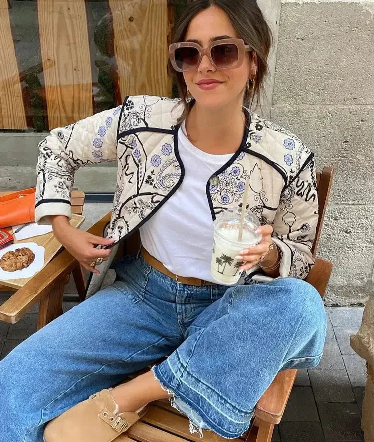 Veste Matelassée Chic Émotionnelle