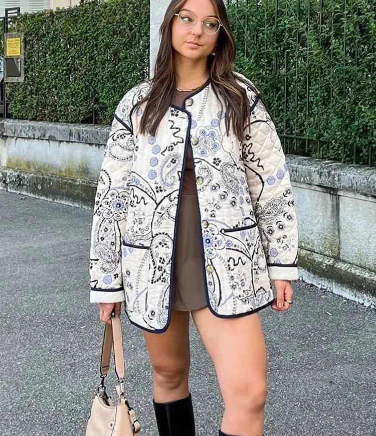 Veste Matelassée Chic Émotionnelle
