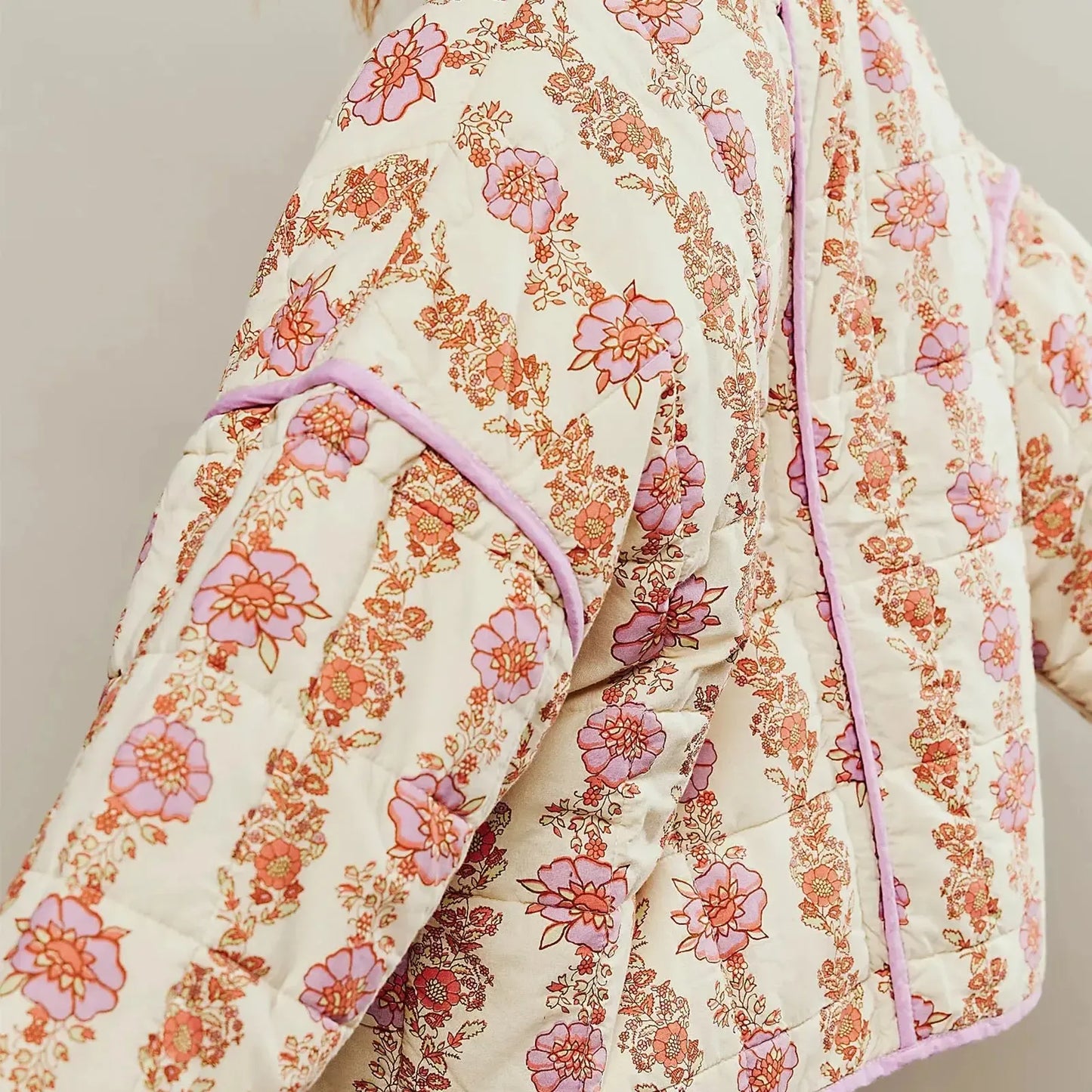 Veste Matelassée Rétro Chic