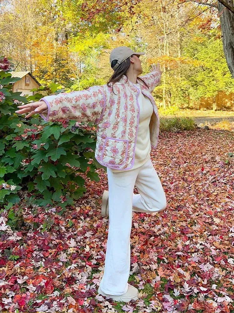 Veste Matelassée Rétro Chic