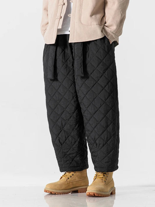 Pantalon Matelassé Homme Élégance Active