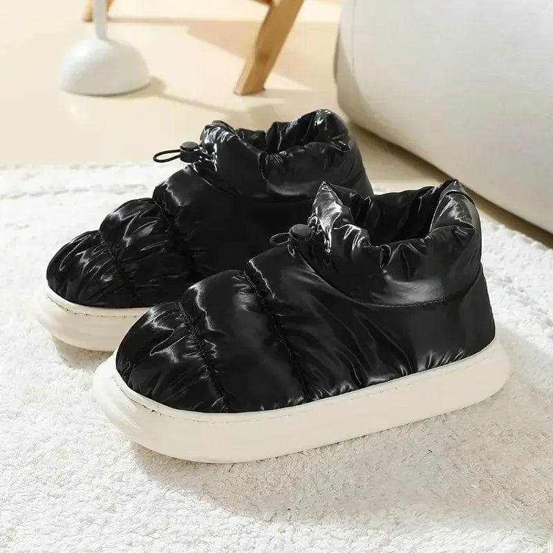 Bottes Matelassées Élégance Noire