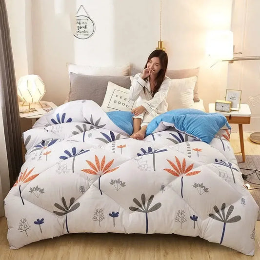 Couverture Matelassée Éclat Floral
