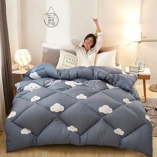 Couverture Matelassée Étoile Nuageuse