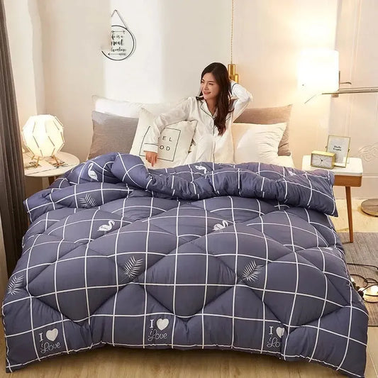 Couverture Matelassée Élégance à Motif