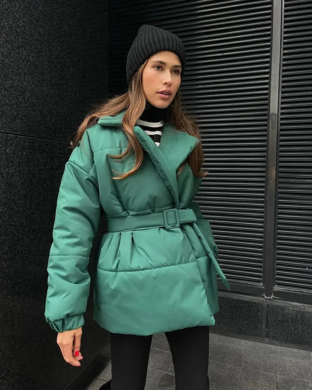 Doudoune Femme Élégamment Cintrée