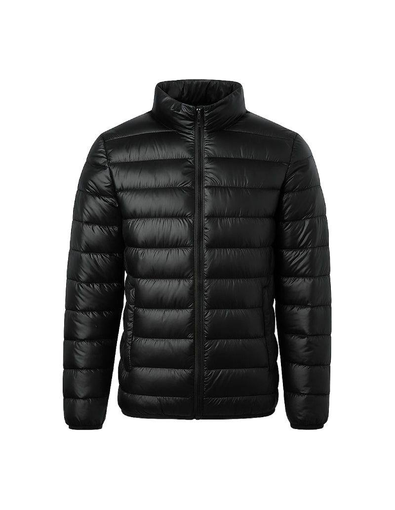 Doudoune Légère Noire pour Hommes - Élégance et Confort
