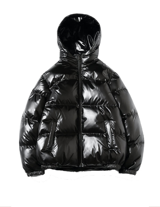 Doudoune Femme Éclatante en Noir