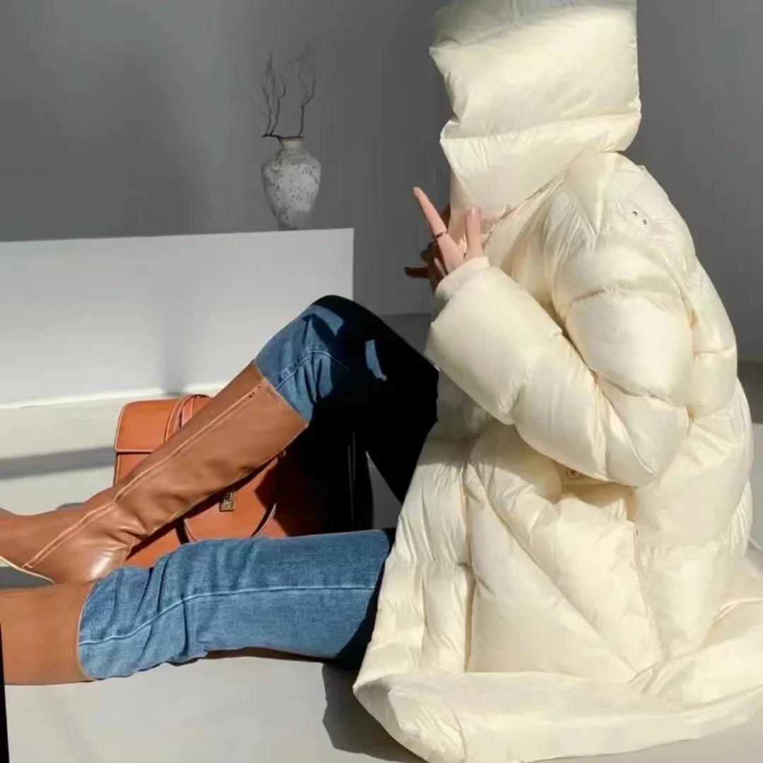 Doudoune Femme à Nouer Élégante