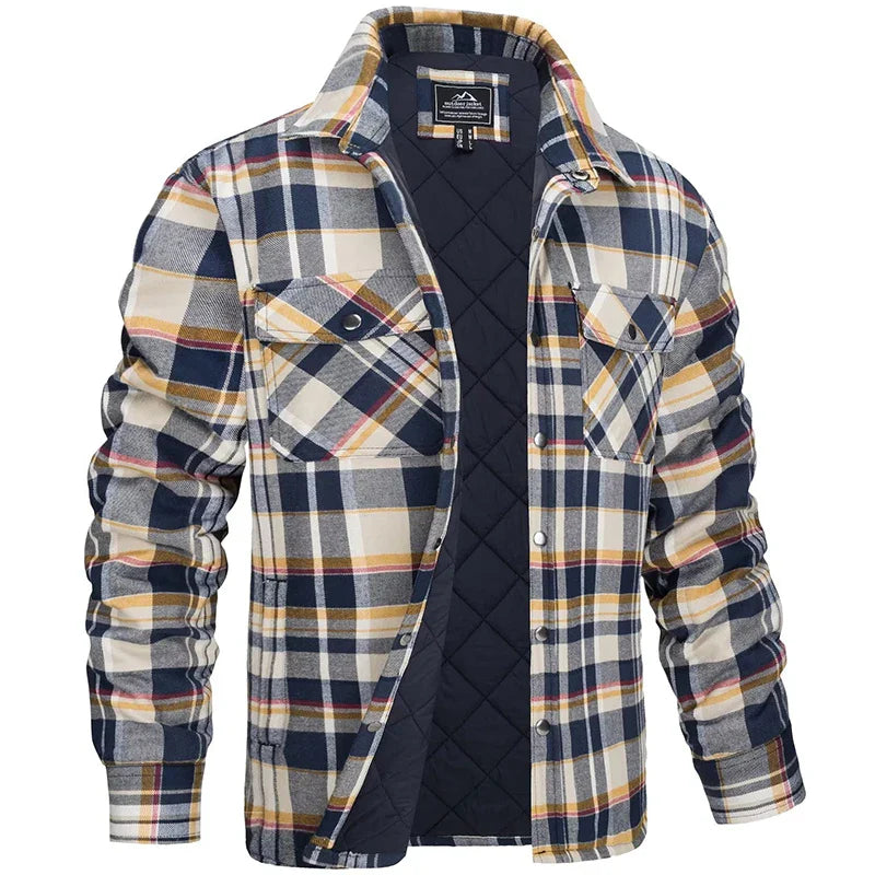 Chemise Matelassée Élégance Homme