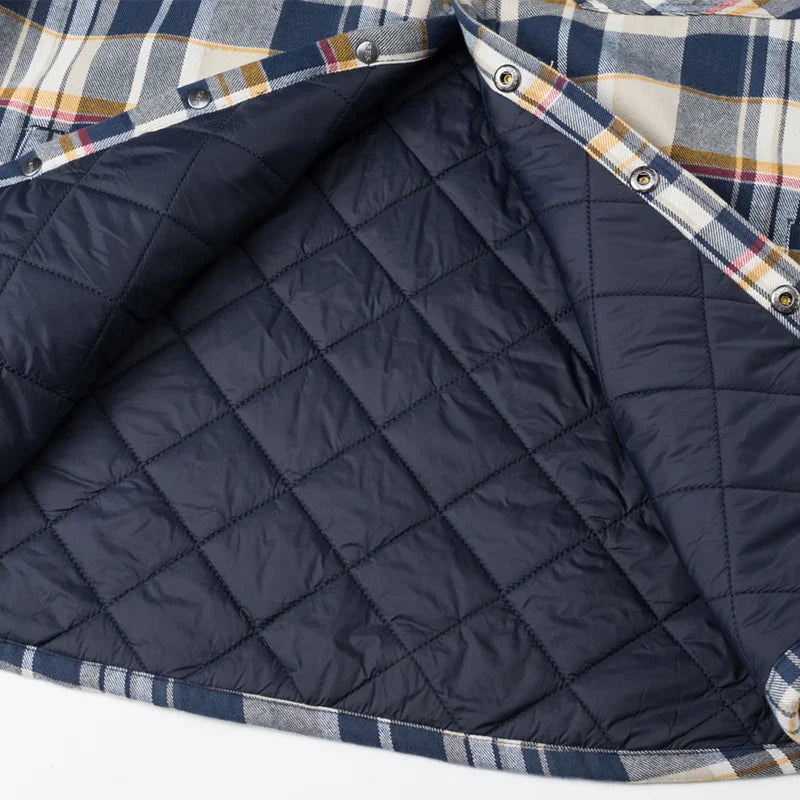 Chemise Matelassée Élégance Homme