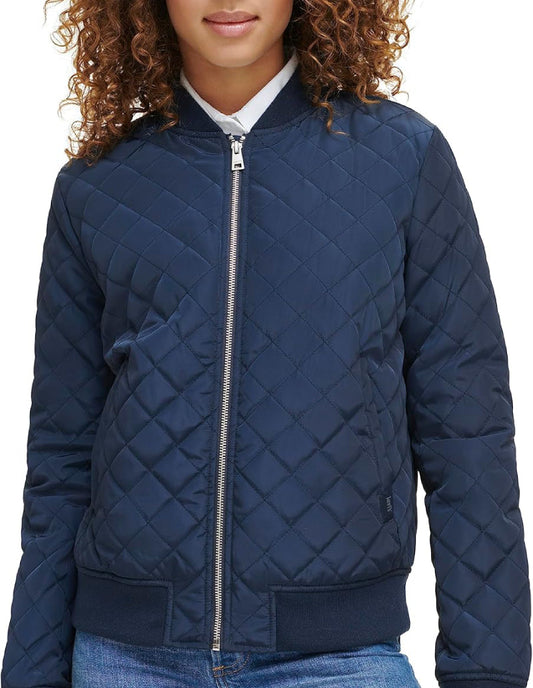 Bombers Femme Marine Élégance