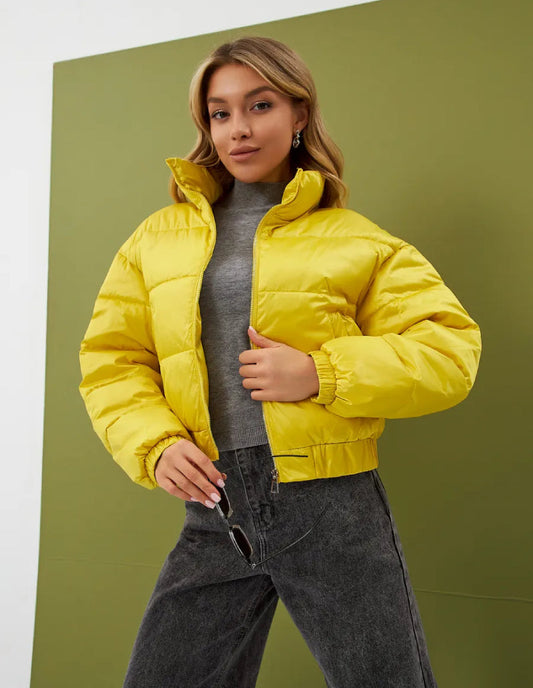 Doudoune Éclatante Jaune