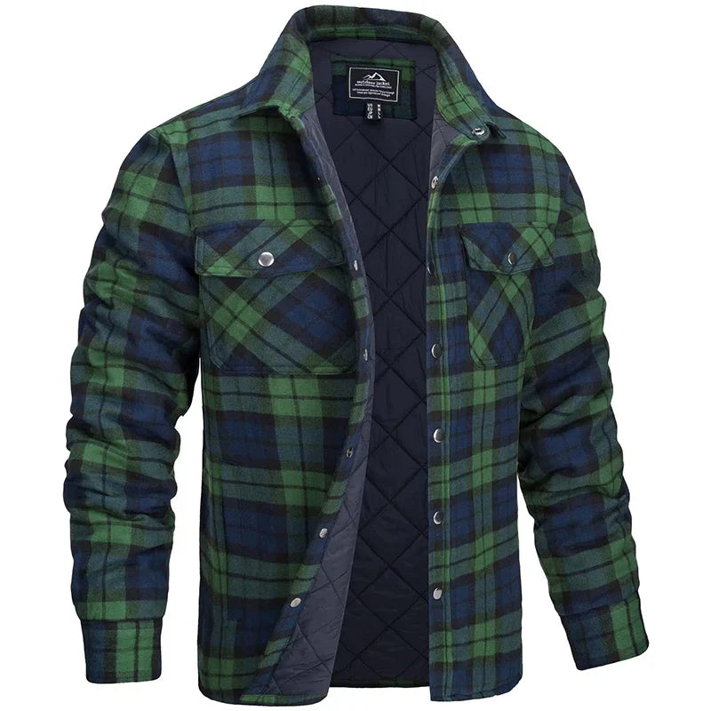 Chemise Matelassée Élégance Homme