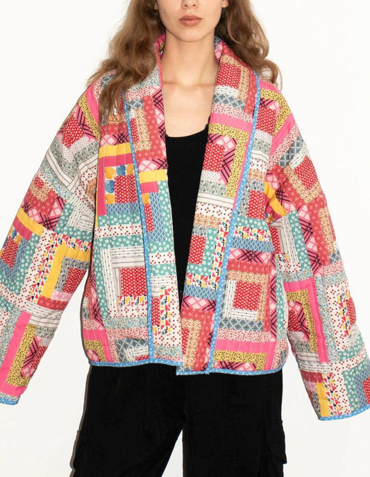 Veste matelassée au style indien