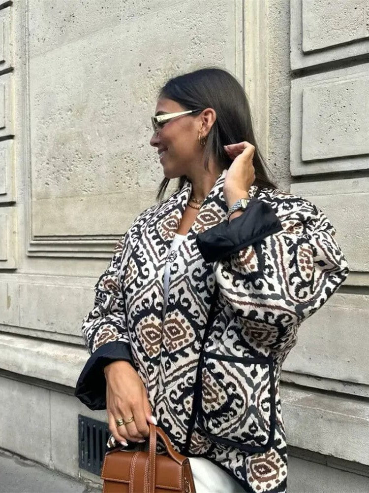 Veste Matelassée Élégance Automnale