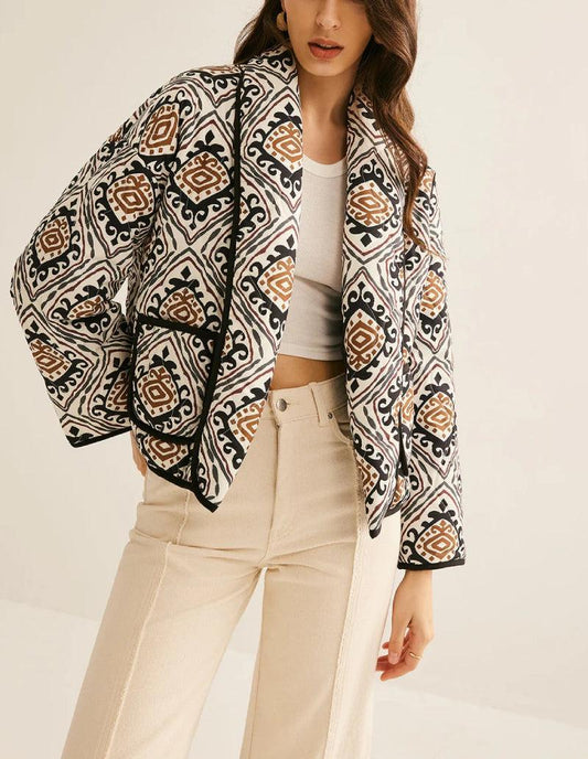 Veste Matelassée Élégance Automnale