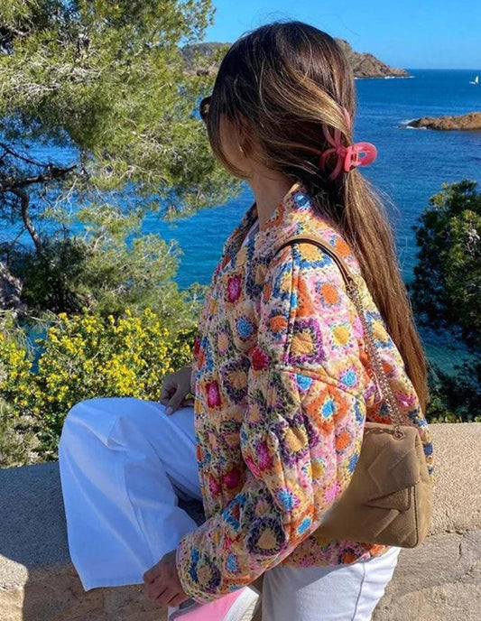 Veste Matelassée Chic en Couleurs