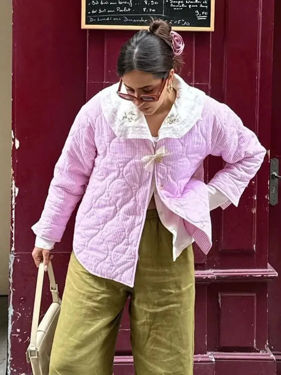 Veste Chic Matelassée Élégance